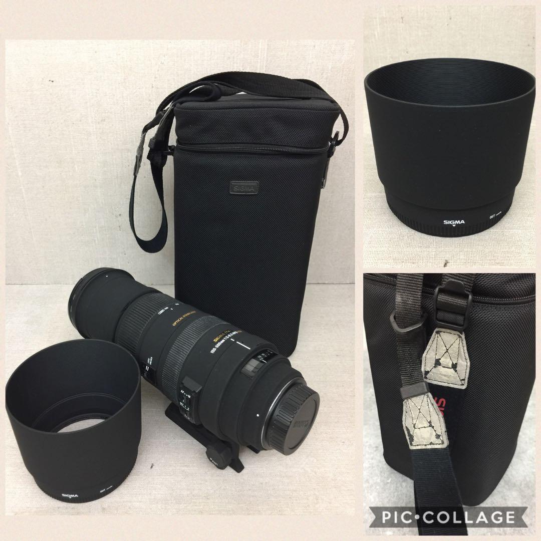 ジャンク品SIGMA APO150-500mm F5-6.3 DG OS HSM