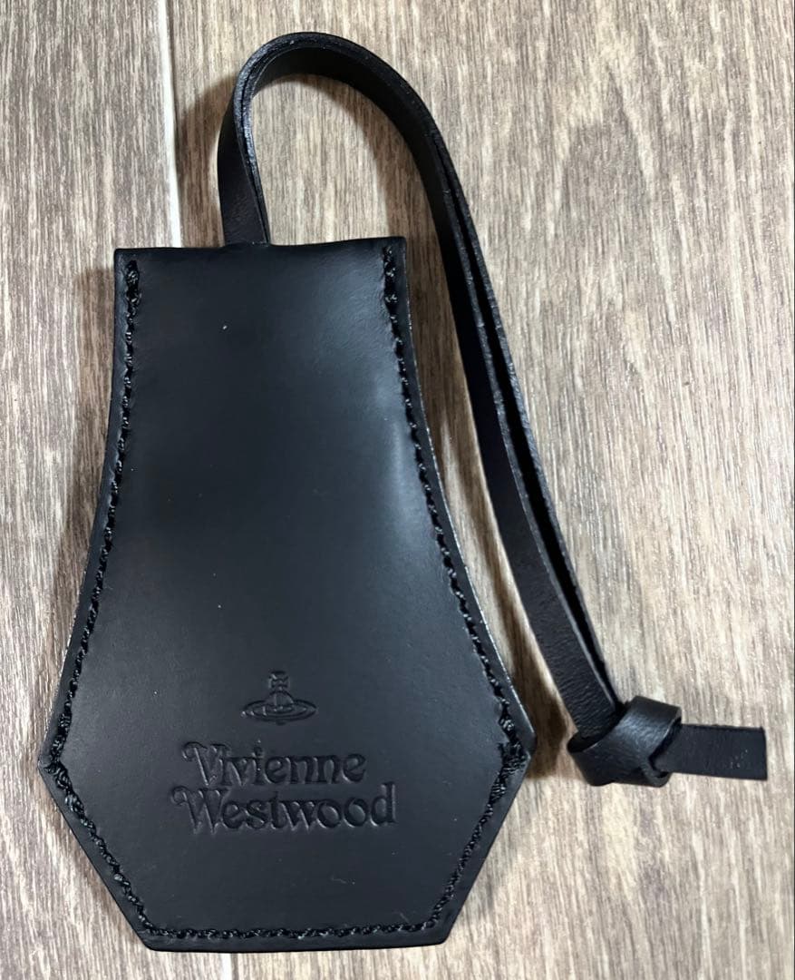 Vivienne Westwood オーブ型押しアコードバッグ レザー