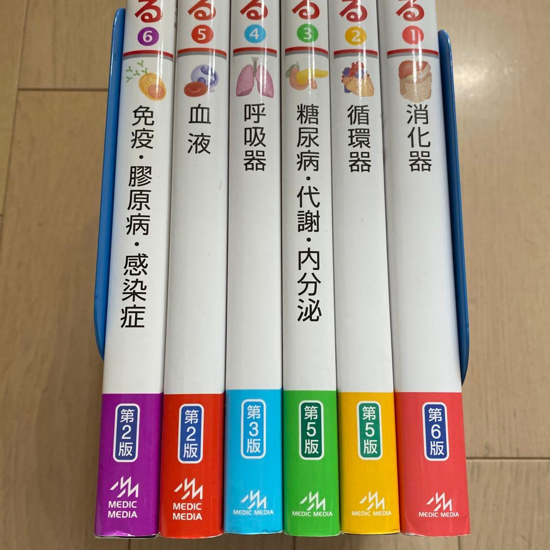 病気がみえるシリーズ 6冊セット　vol.1、2、3、4、5、6