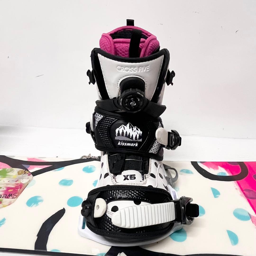 RIDE レディース スノボセット　ライド　スノーボード ビンディング　ケース付