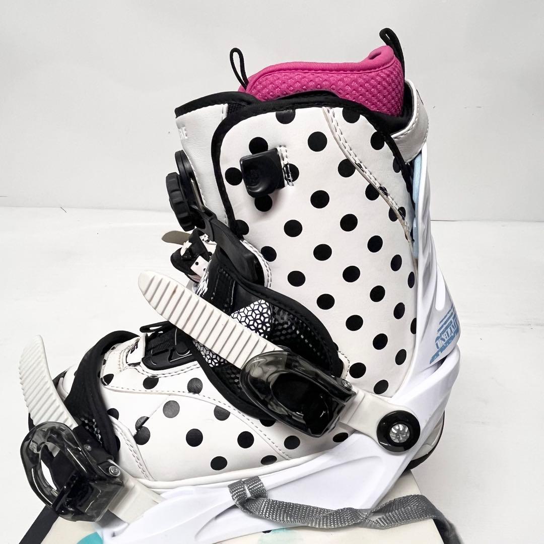 RIDE レディース スノボセット　ライド　スノーボード ビンディング　ケース付