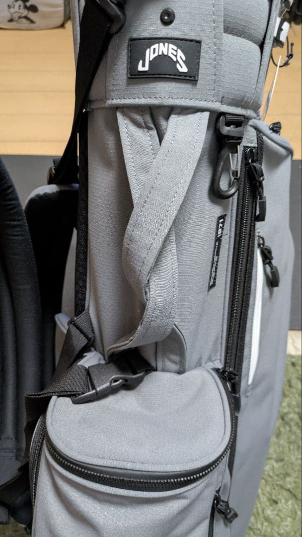 超美品 ジョーンズ トゥルーパー3.0 スタンドキャディバッグ ムーングレー