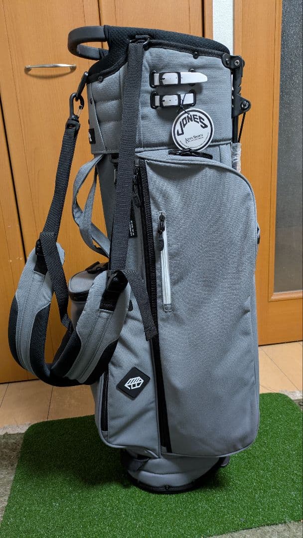 超美品 ジョーンズ トゥルーパー3.0 スタンドキャディバッグ ムーングレー