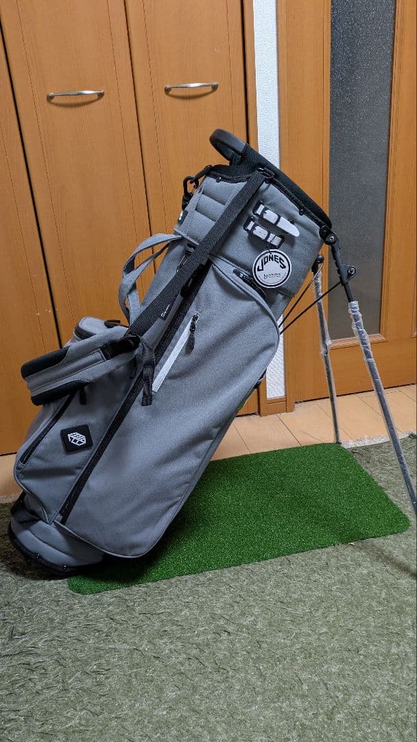 超美品 ジョーンズ トゥルーパー3.0 スタンドキャディバッグ ムーングレー