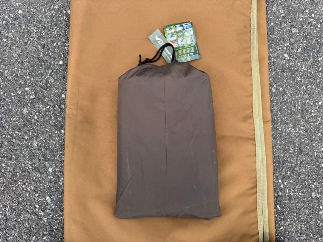 DD Hammocks DD Tarp 3.5x3.5 ブラウン