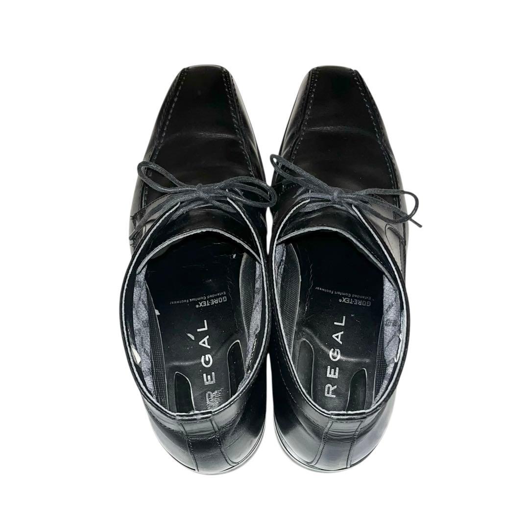 【美品】◾️REGAL◾️チャッカブーツ◾️ゴアテックス◾️レースアップ◾️ブラック