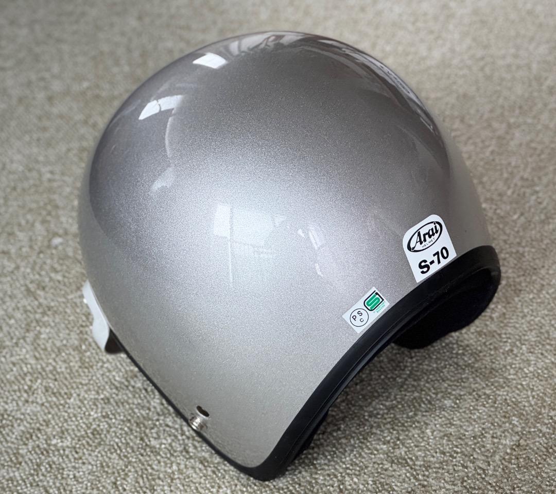 Arai ジェットヘルメット シルバー 旧品新品