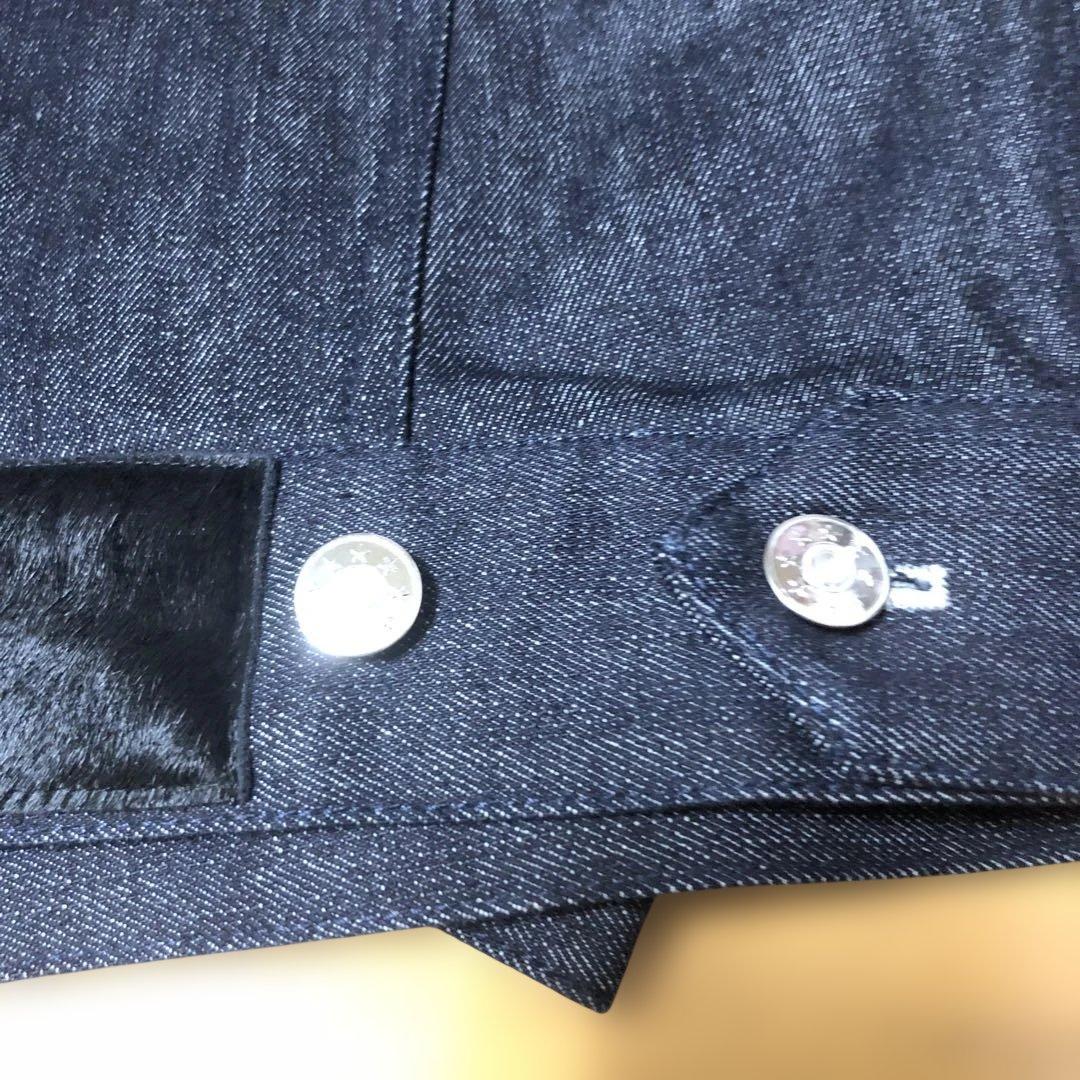 BELVET リジットデニムジャケット