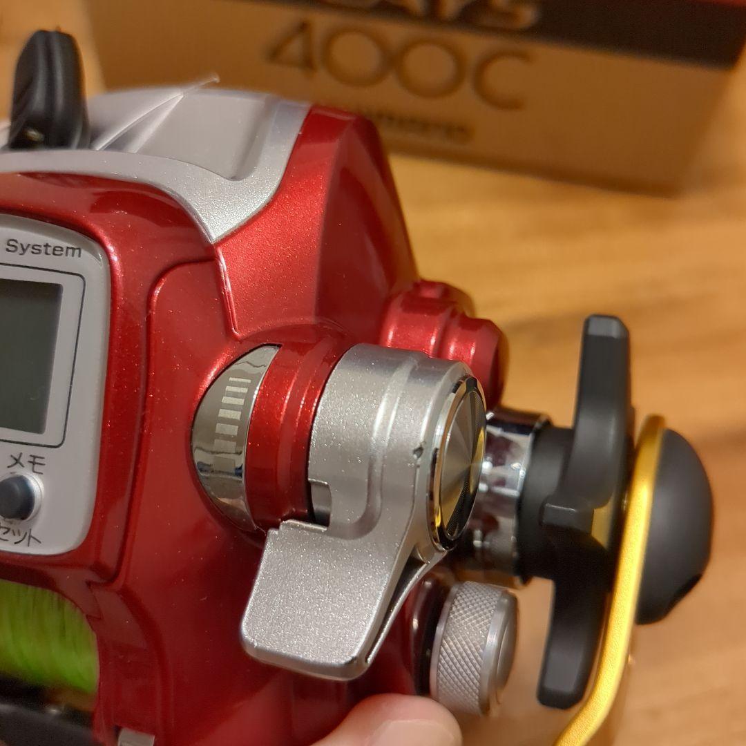 【セール】電動リール　シマノ　プレイズ４00Ｃ（変換ケーブル付き）