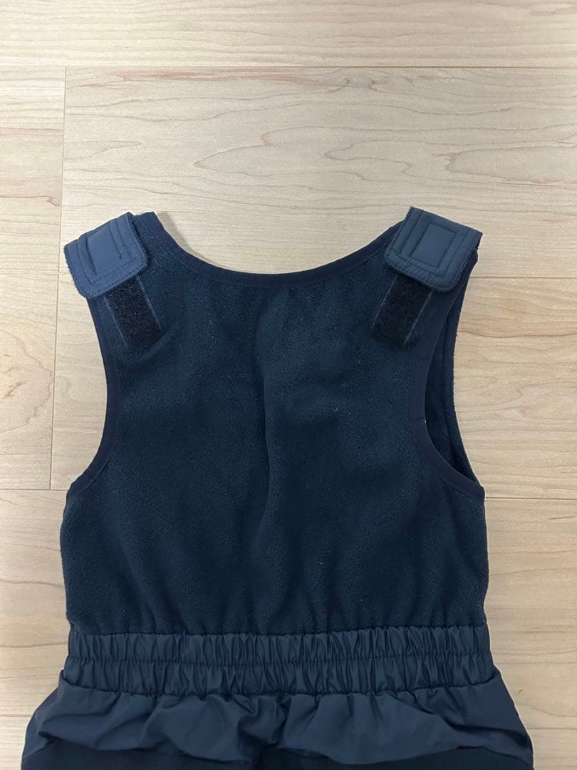 Columbia 子ども用スキーウェア 黒/オレンジ