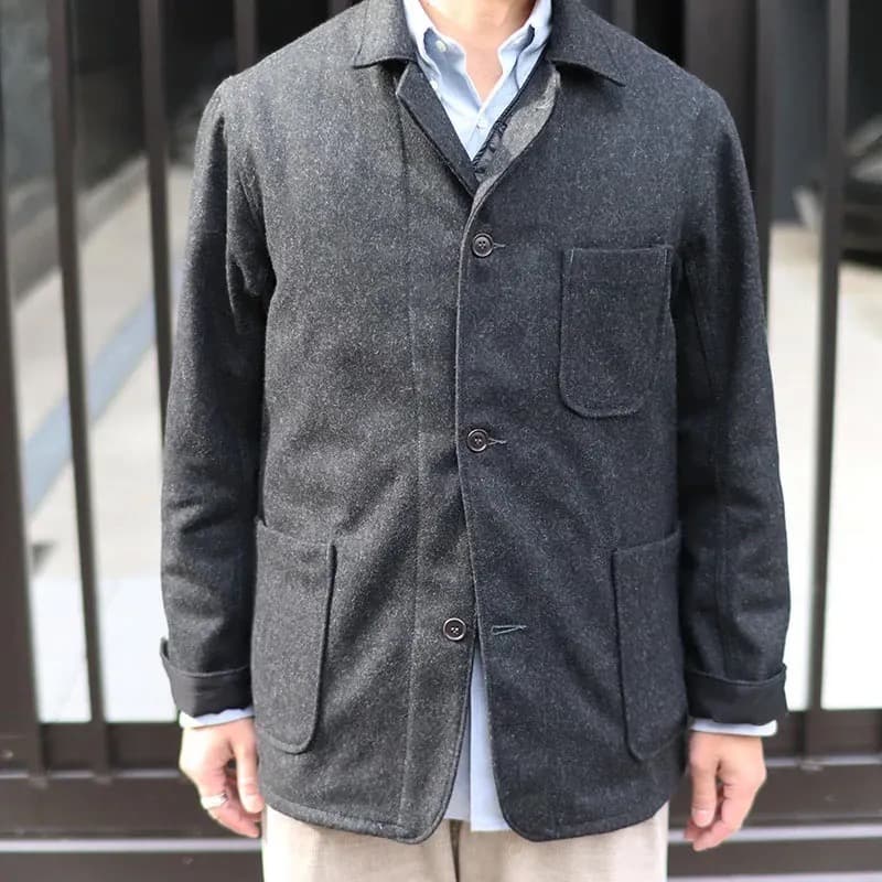 ＜32222＞Post Overalls／ロガージャケット