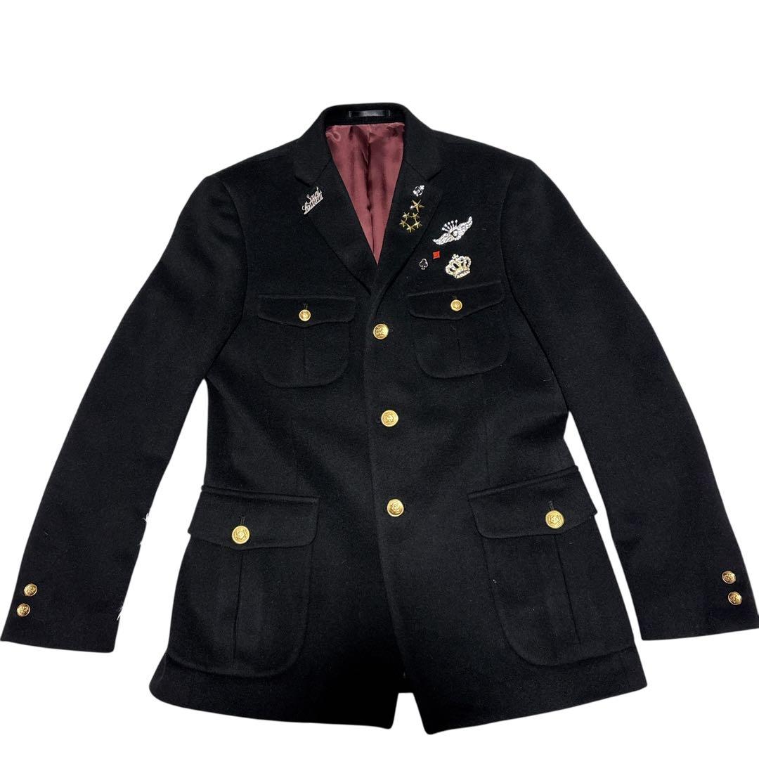 【逸品】REATS TAILOR ZAZOUS ウール金ボタン　ピンバッジ