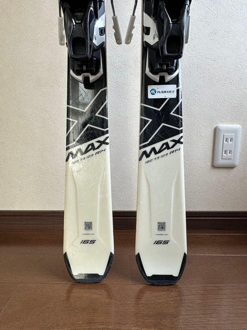 SALOMON X-MAX X12 165cm XT12 TI ビンディング付き