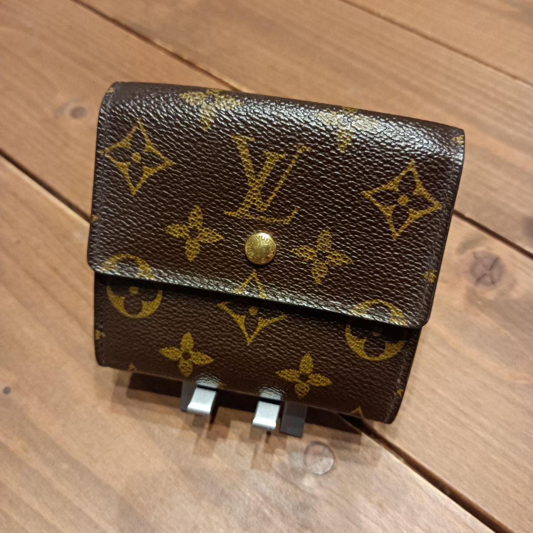 ひろ【希少】Louis Vuitton 三つ折り財布 m61652 USA
