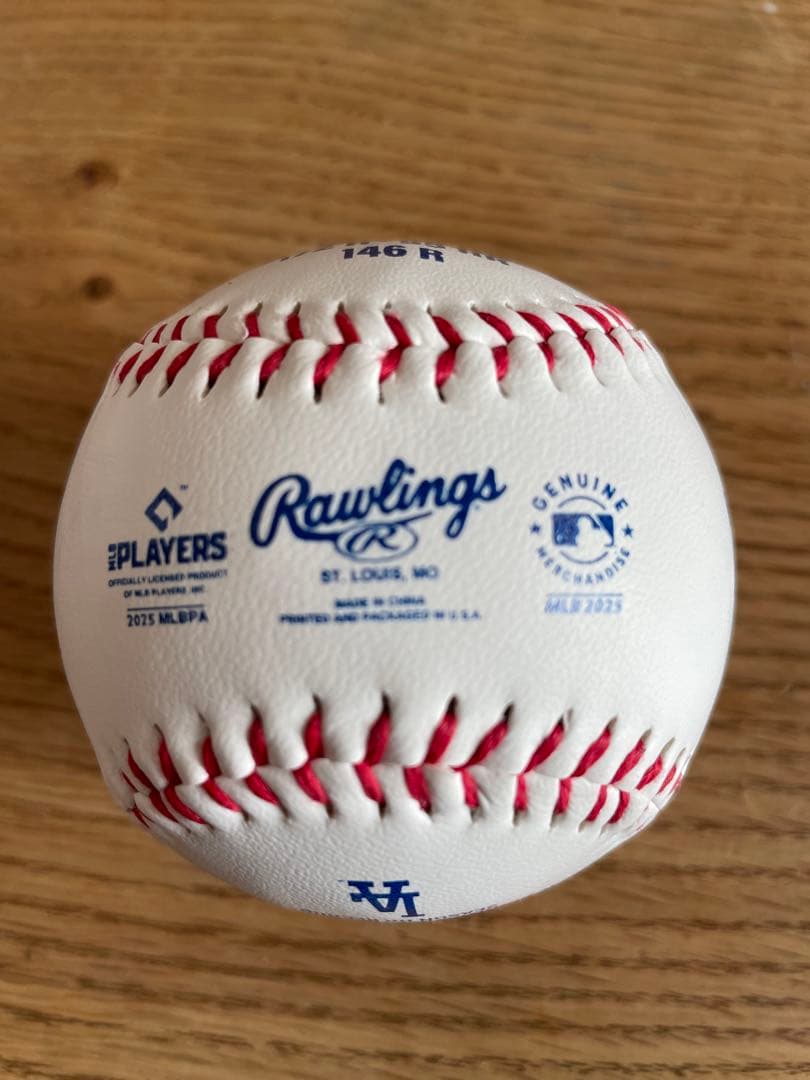 【未展示】【レア】大谷翔平NL MVP記念ボールセット（2024青、2025白）