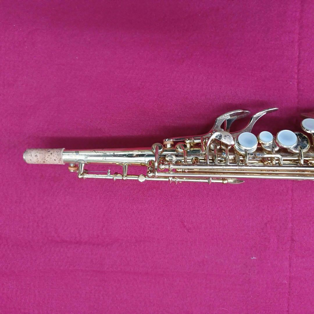 ヤマハ　ソプラノサックス　YSS62　パープルロゴ