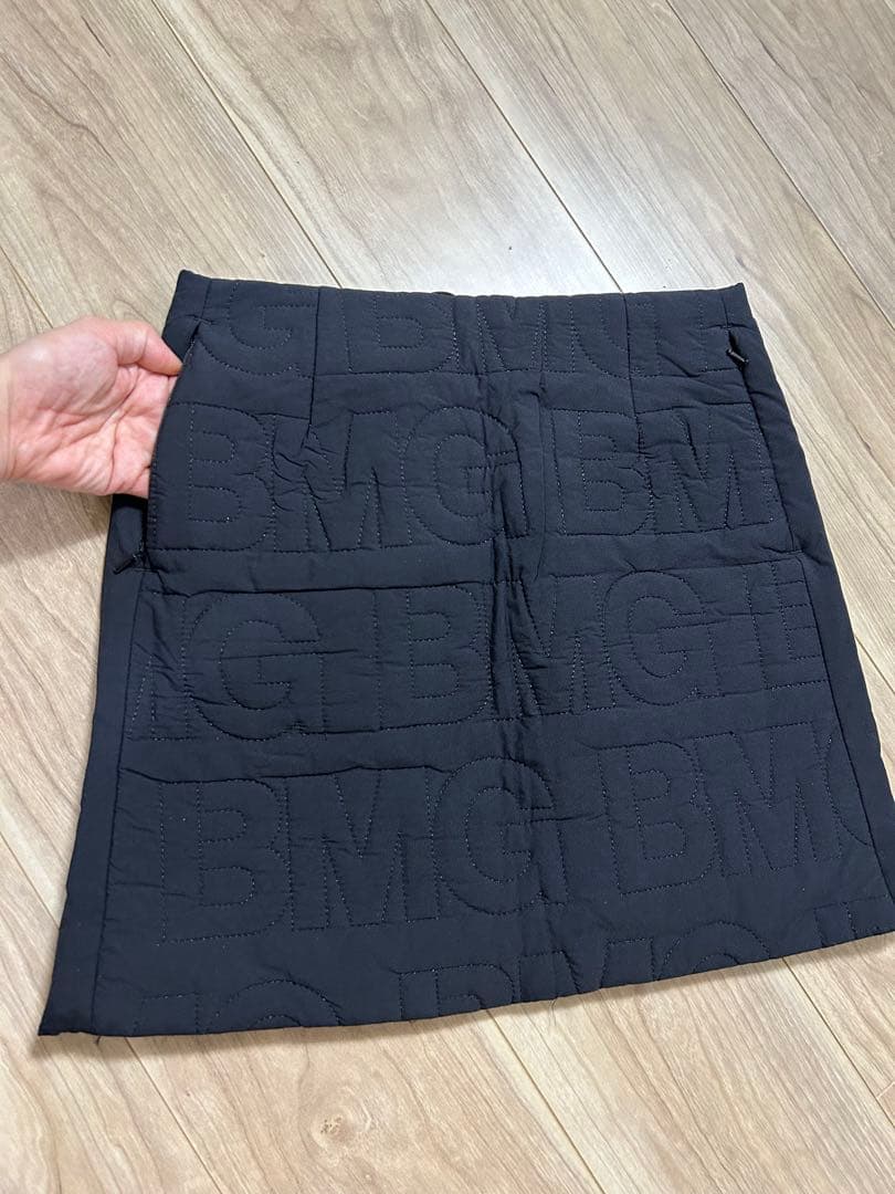 ビームスゴルフレディースウェアキルティング中綿ブルゾンスカートブラック