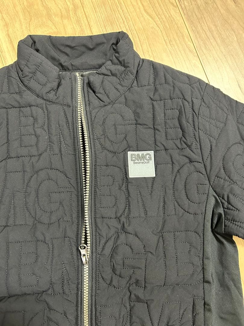 ビームスゴルフレディースウェアキルティング中綿ブルゾンスカートブラック