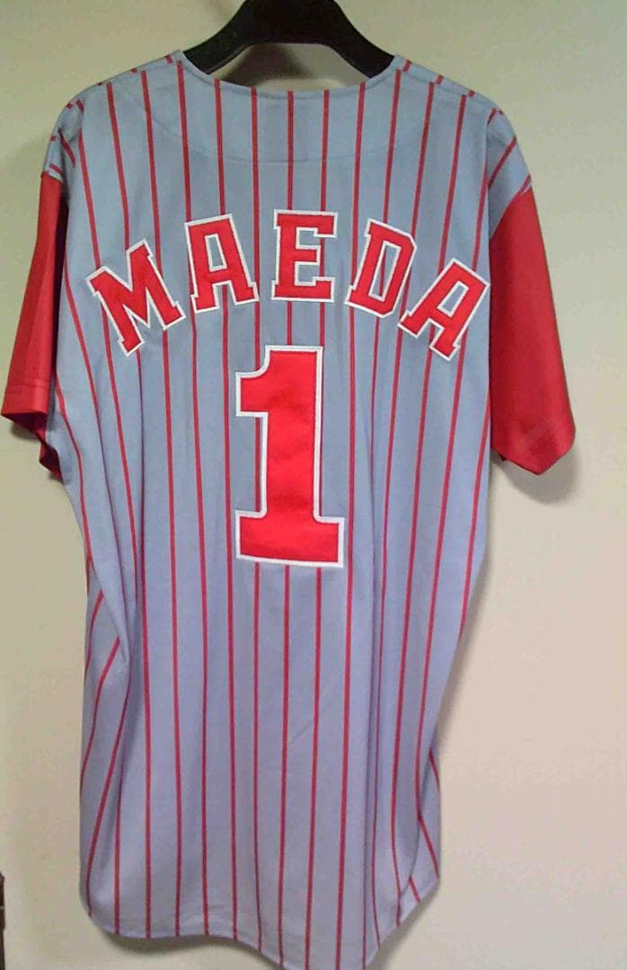 M新品■ミズノ広島カープCARPレジェンド前田智徳１復刻ユニフォーム刺繍■ 野球
