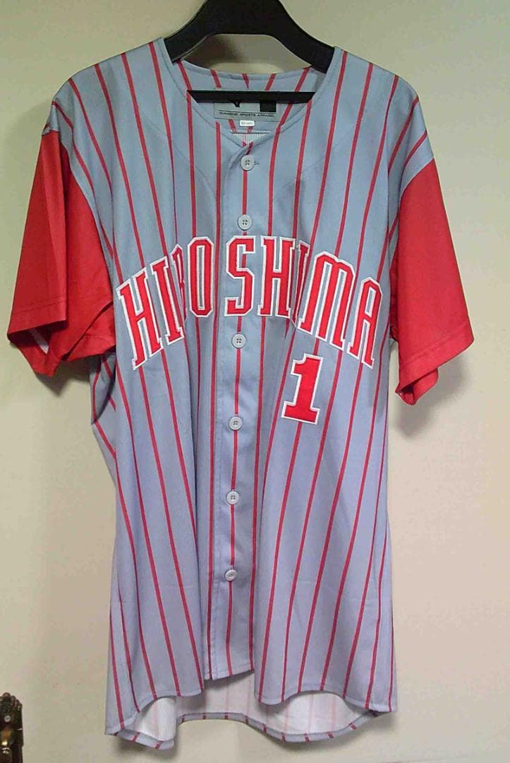 M新品■ミズノ広島カープCARPレジェンド前田智徳１復刻ユニフォーム刺繍■ 野球