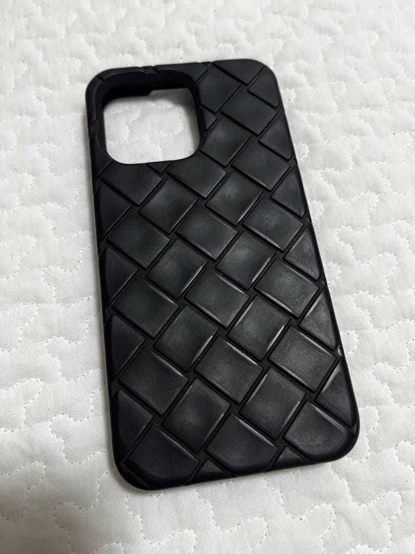 BOTTEGA VENETA ボッテガ iPhone15ProMax ケース　黒