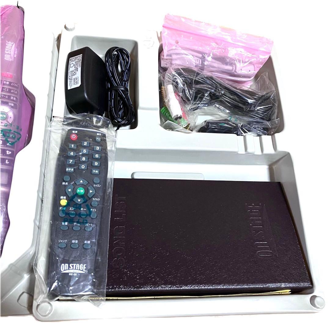 ON STAGE パーソナルカラオケ　カラオケ　PK-902W✨未使用に近い✨