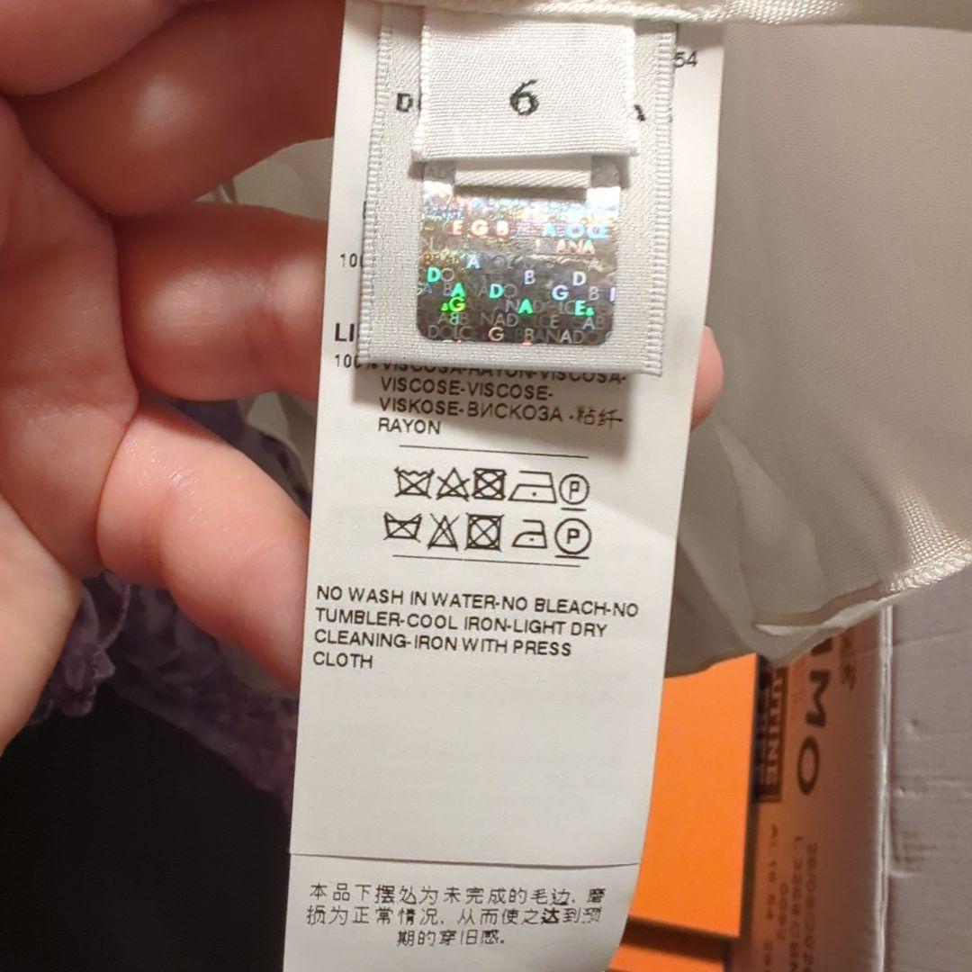 Dolce & Gabbana 花柄長袖ドレス