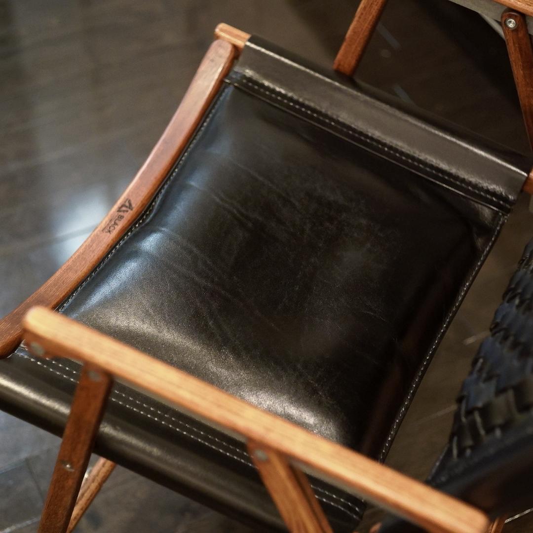 Black Design PINOWORKS レザー チェア ブラックデザイン