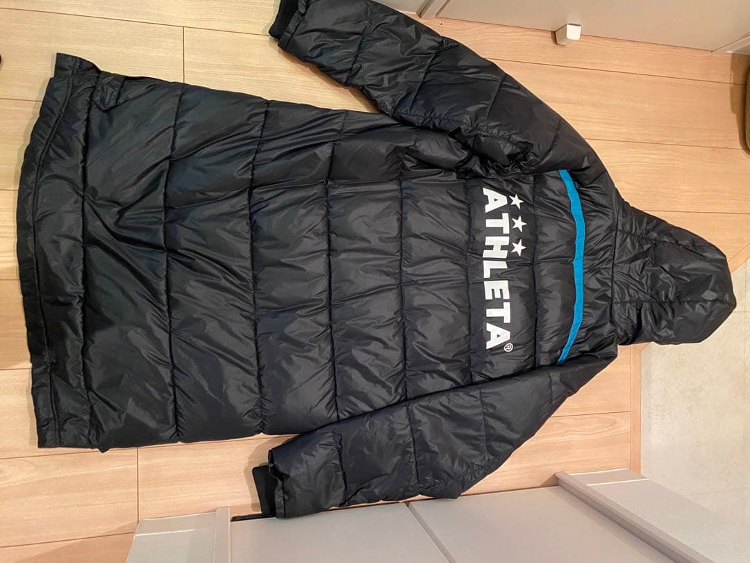 アビスパ福岡　ベンチコート(黒)　Oサイズ