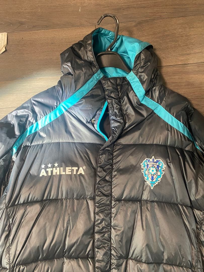 アビスパ福岡　ベンチコート(黒)　Oサイズ