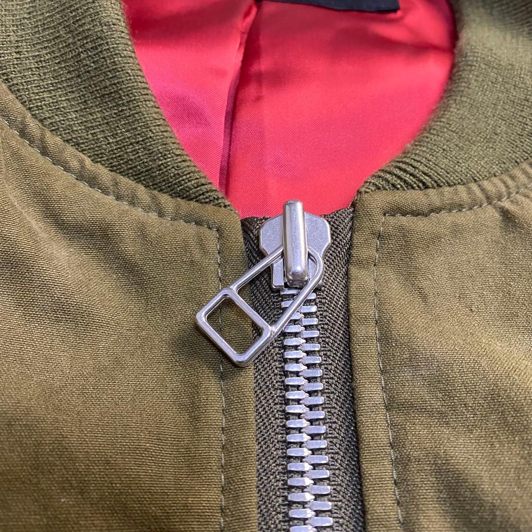 リサウンドクロージング　MA-1 ジャケット　L オリーブグリーン ブルゾン