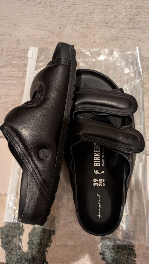 toogood Birkenstock ブラックサンダル 39サイズ