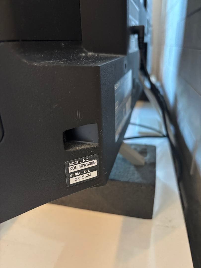 SONY KDL-40W800B 40インチ液晶テレビ