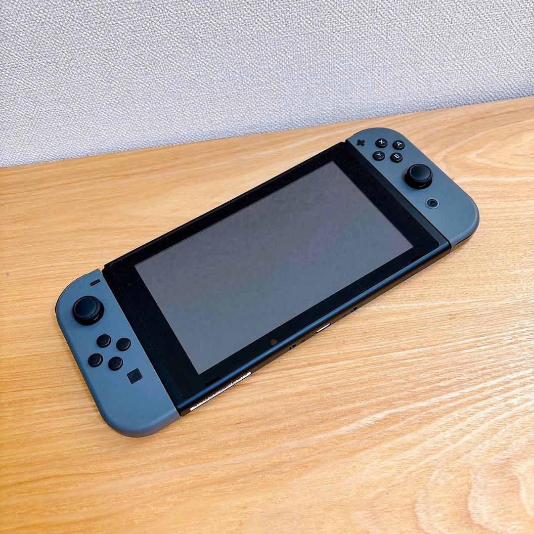 【未使用に近い】 バッテリー強化型 Nintendo Switch 本体 グレー