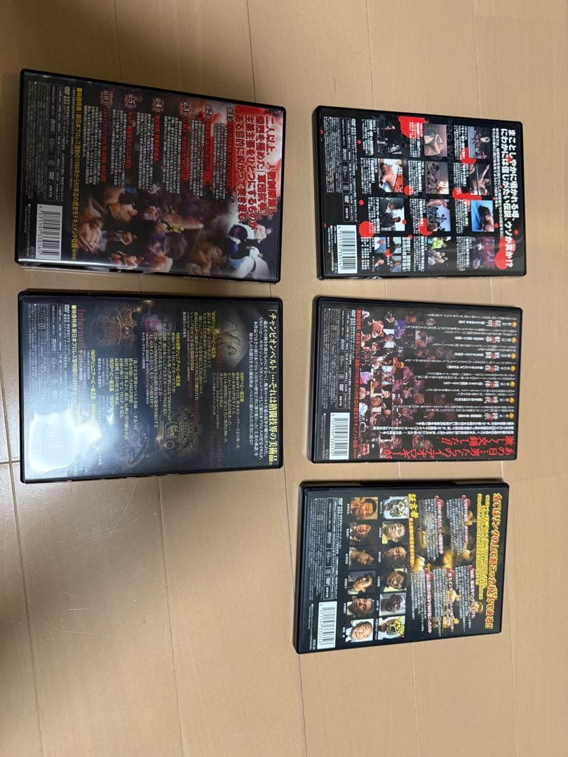 新日本プロレス　創立35周年記念DVD5枚セット