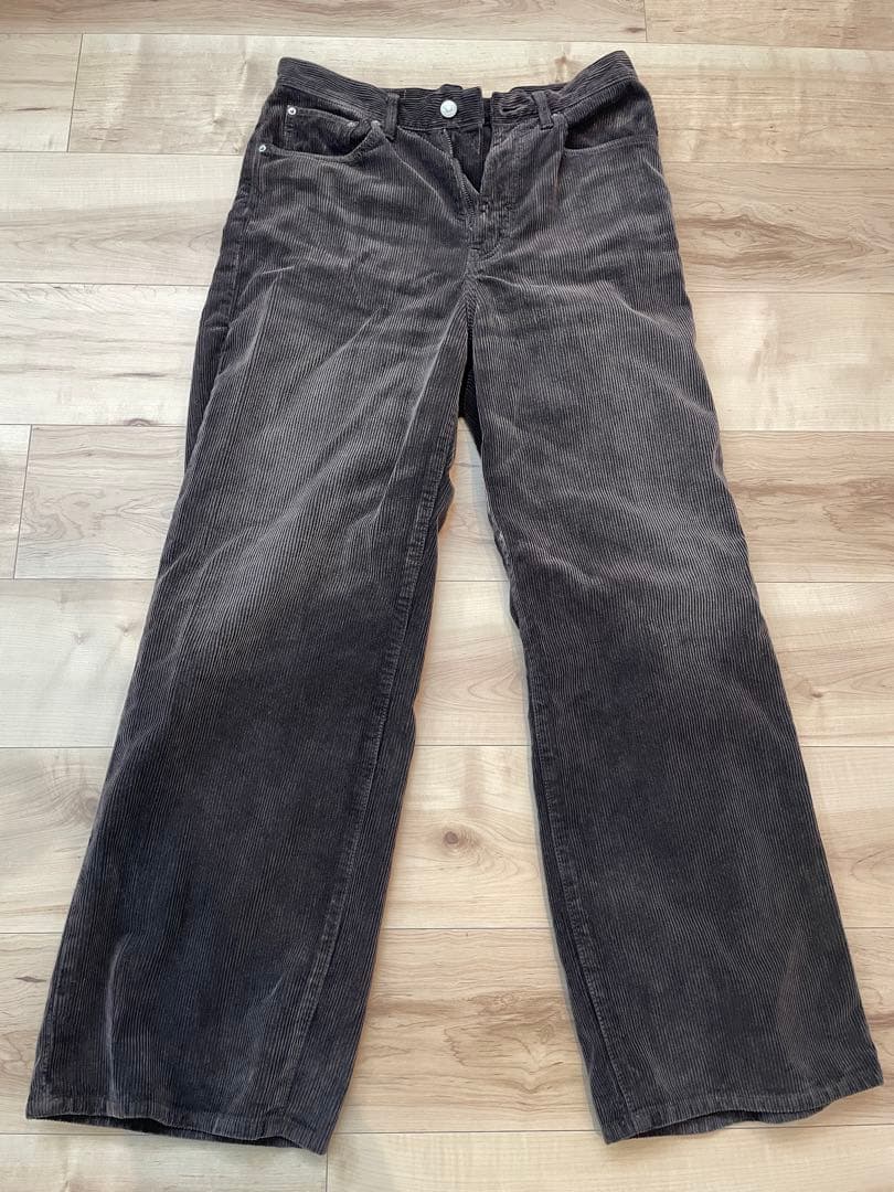 パンツ LIDNM SUNBURN AGED CORDUROY PANTS