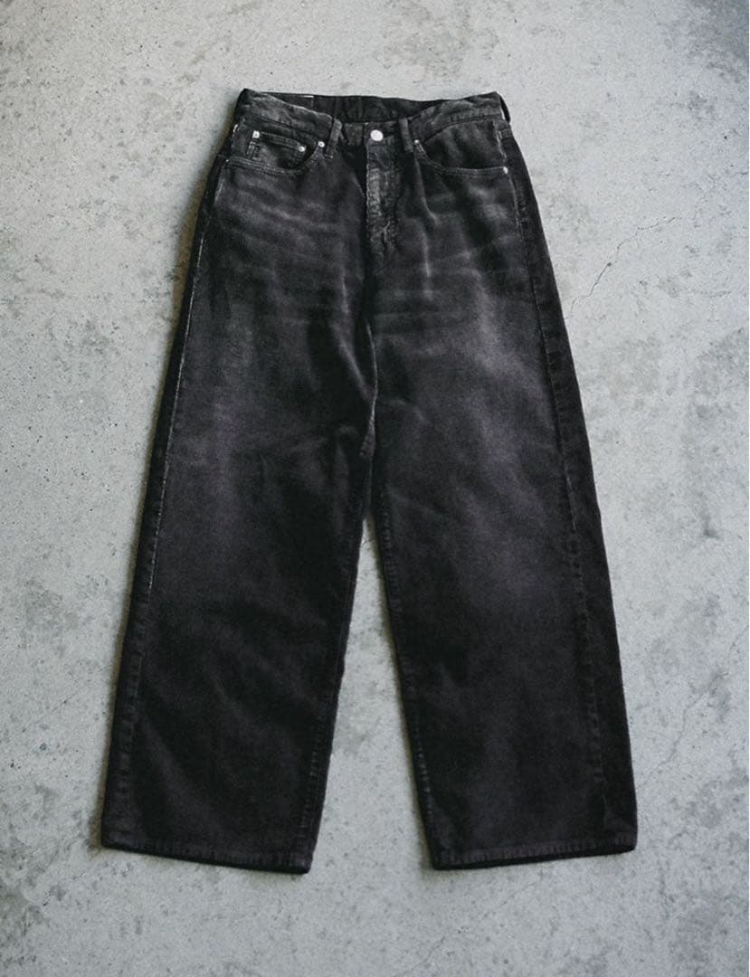 パンツ LIDNM SUNBURN AGED CORDUROY PANTS