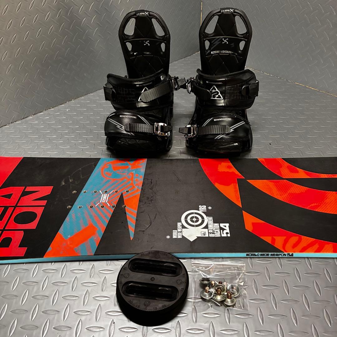 【10周年記念モデル】k2 WWW 154cm ２点セット グラトリの名機！