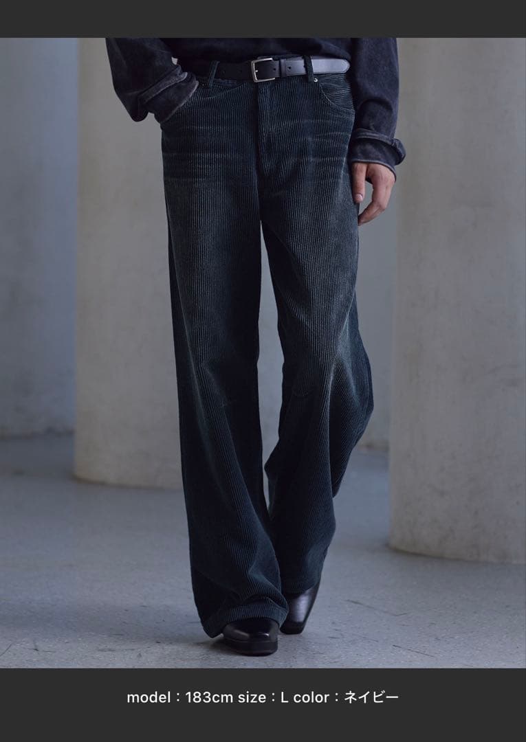 パンツ CLELAntique Design Corduroy Slacks Pants