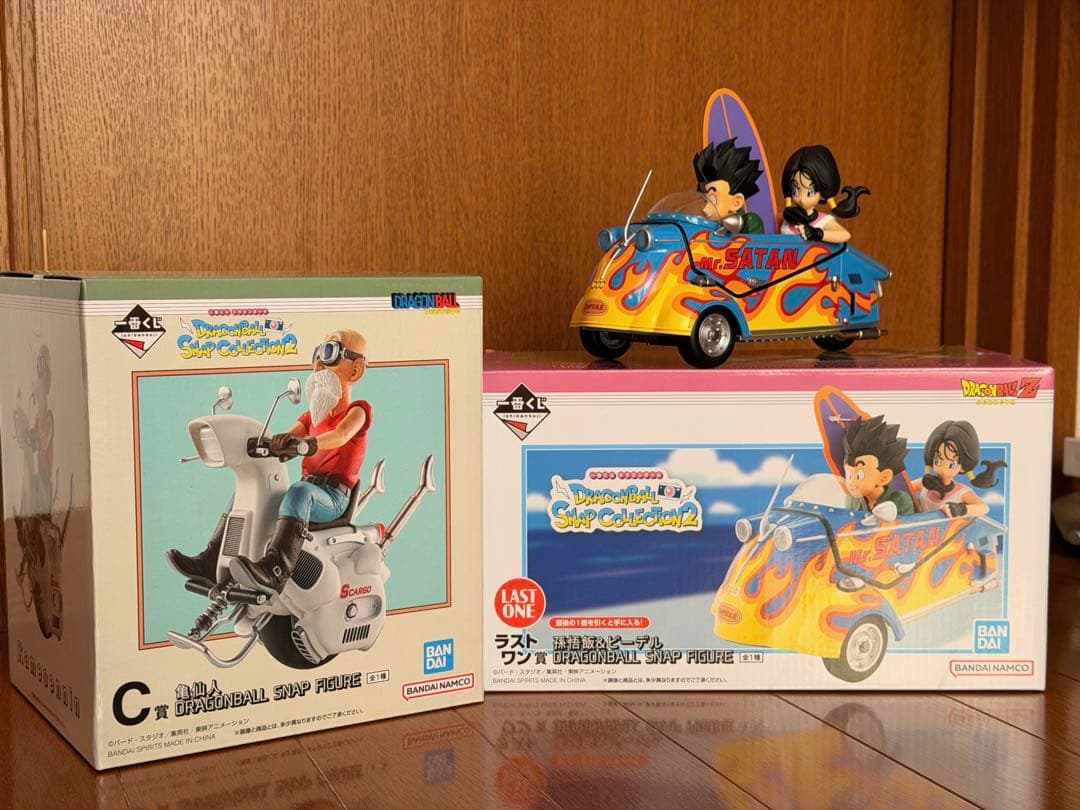 ドラゴンボール 一番くじ　ラストワン C賞　悟飯ビーデル・亀仙人