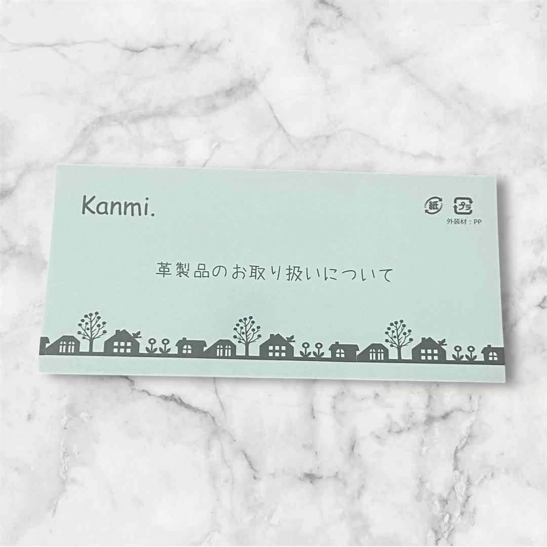 【美品】♡新品未使用♡Kanmi 牛革ドット柄 ショルダーバッグ 本革 カバン