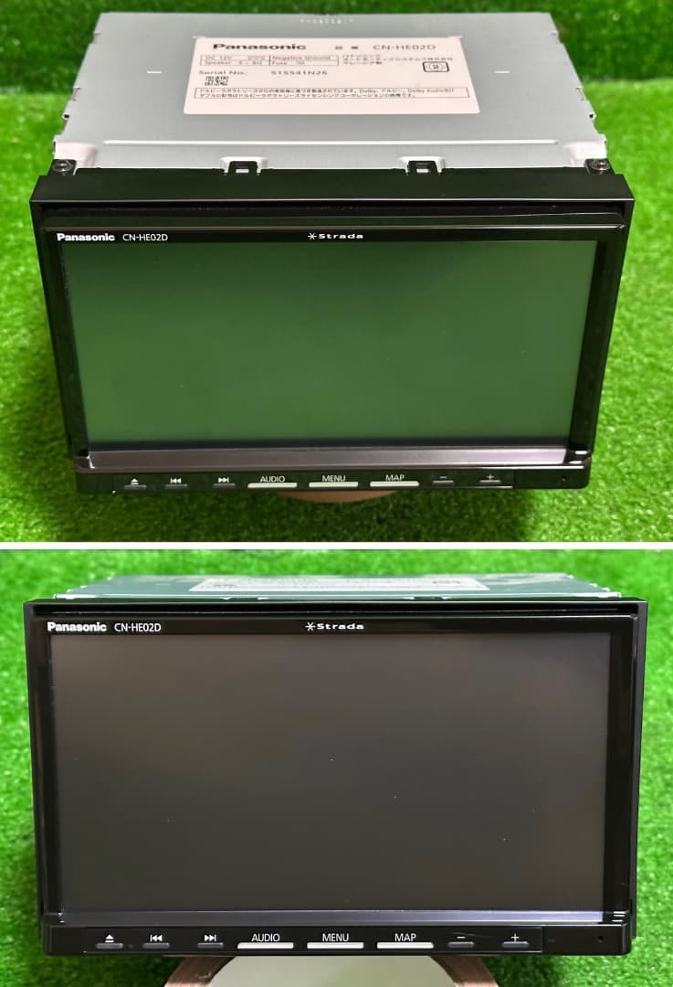 パナソニック CN-HE02D ナビ フルセグ。地図データ2022年版