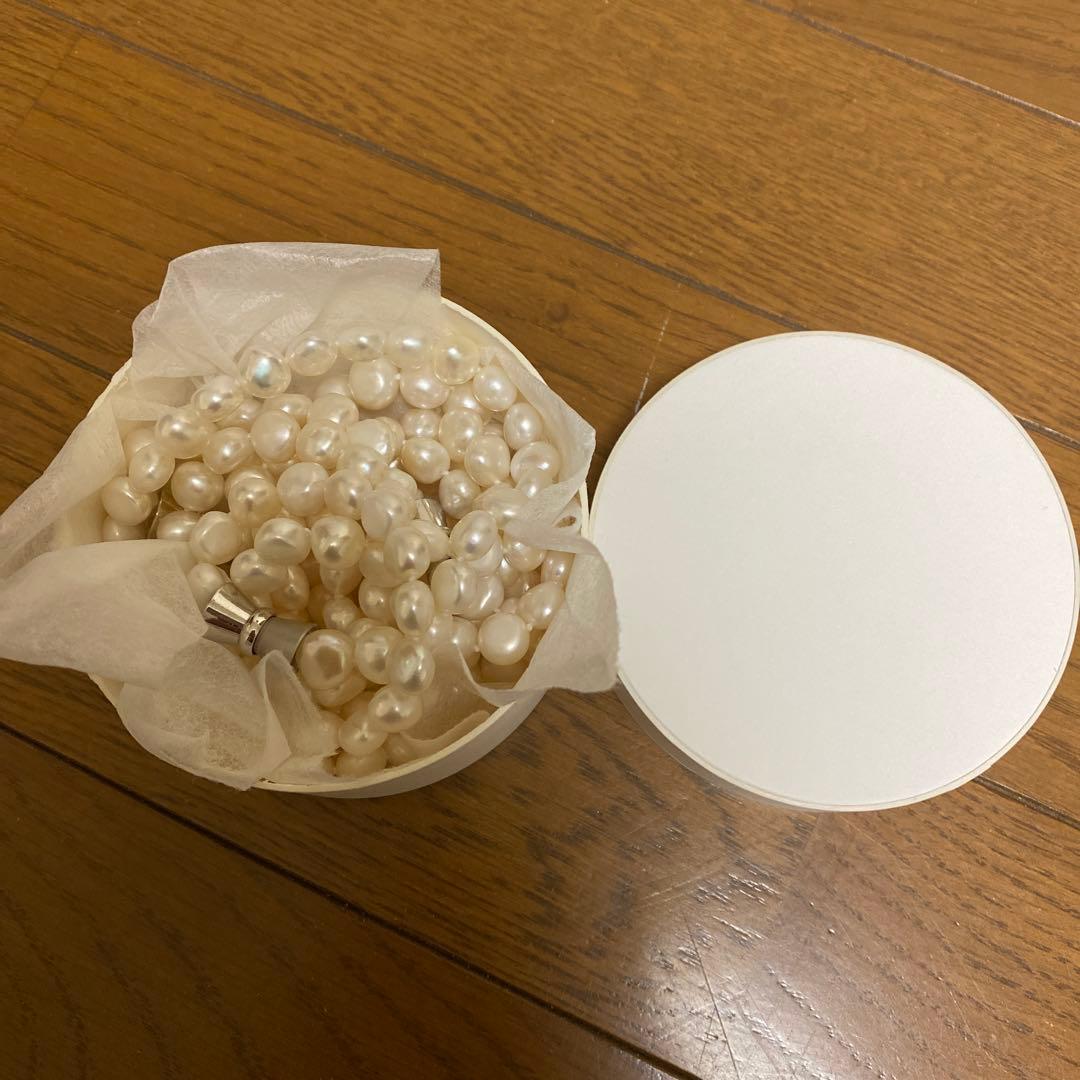 カジャビジュー　パールネックレス　3連　マグネット式　kaja bijoux