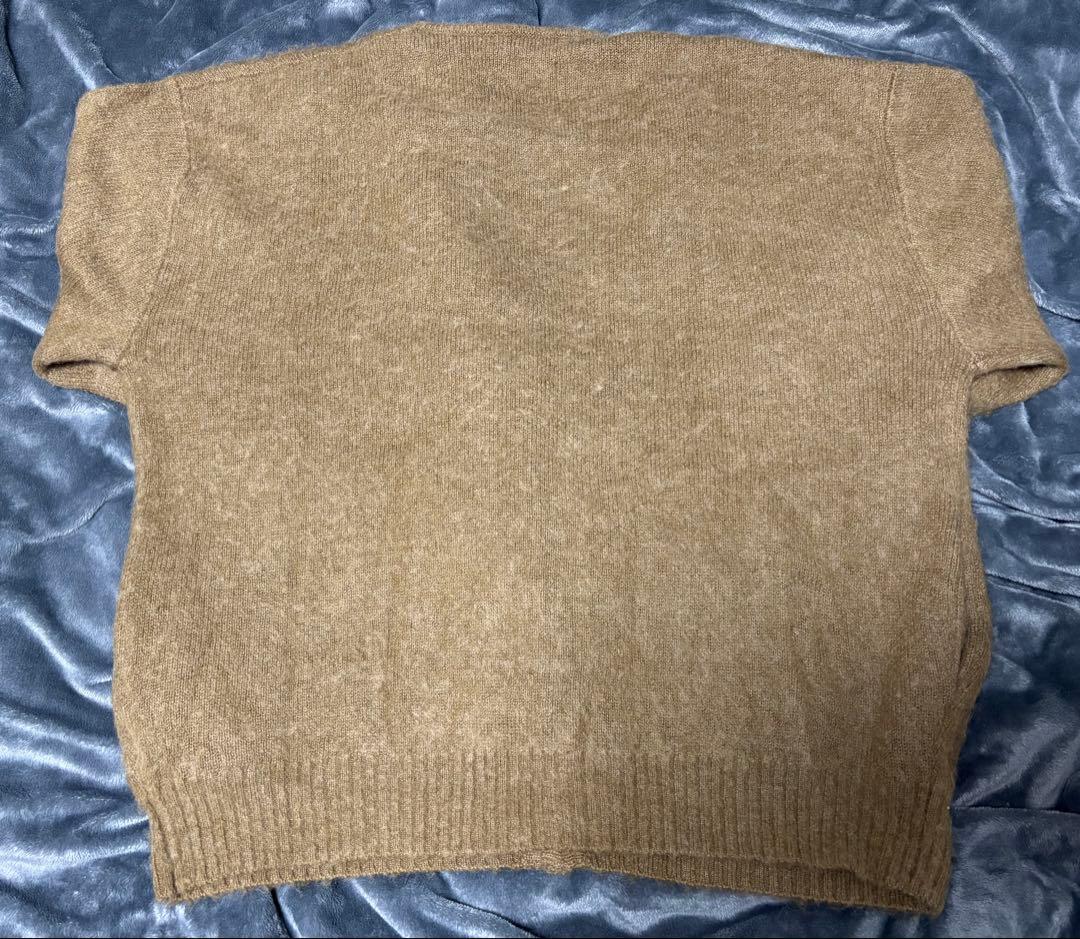 値下げWAIPER.inc モヘアニット カーディガン S OLID