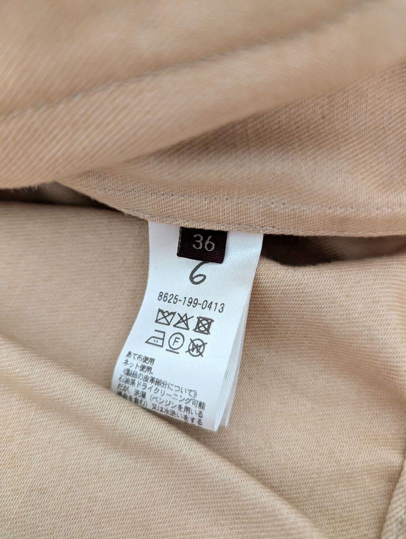 新品＜6(ROKU)＞コットン ビッグ ブルゾン 36