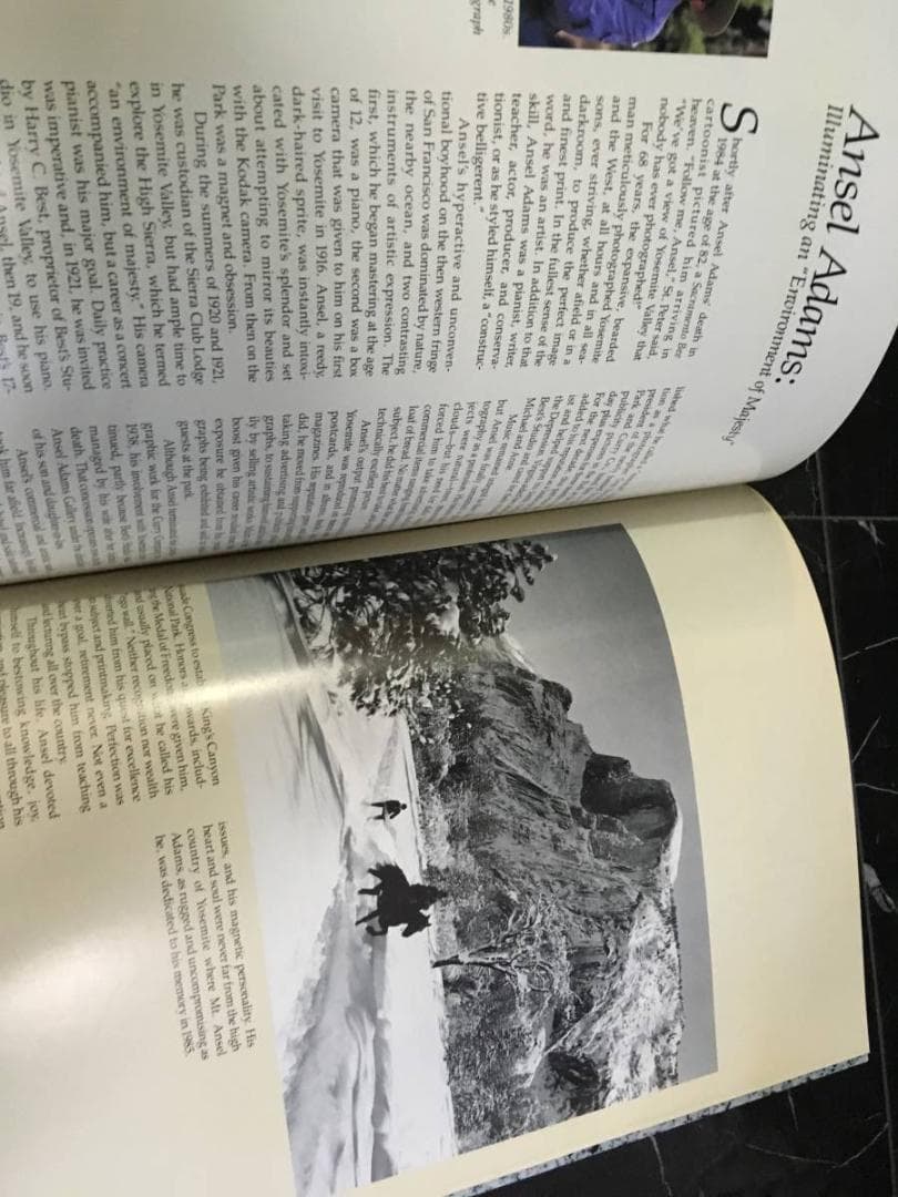 ヨセミテ国立公園 写真集 100年間 Yosemite 洋書