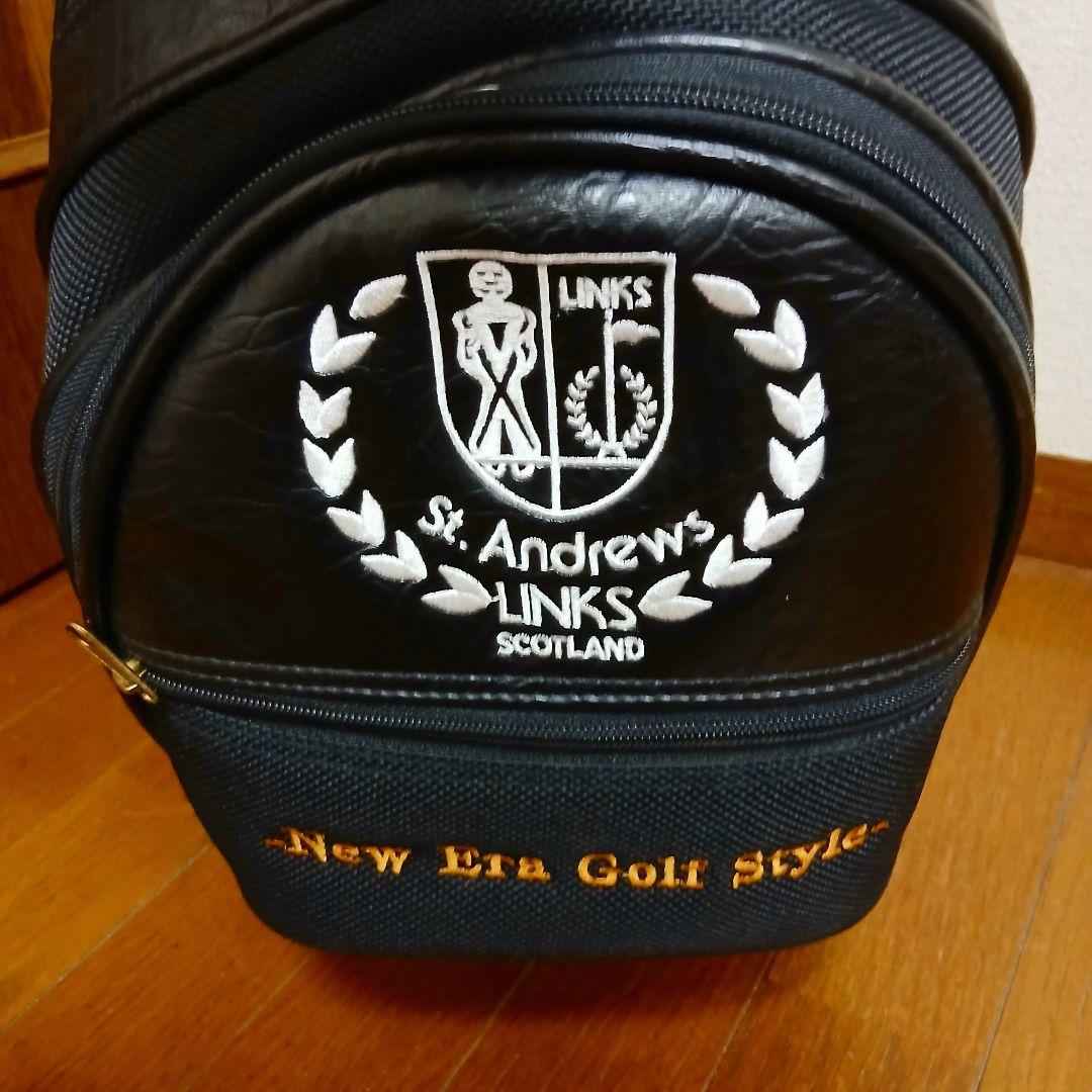 St.Andrews　セントアンドリュース　キャディバッグ 　ブラック　レザー