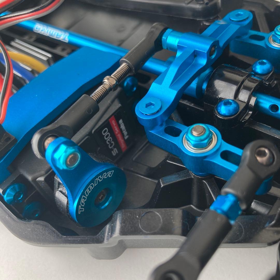 タミヤ TT02 ほぼフルオプション　走行少　ライキリボディはなし　メカ類セット