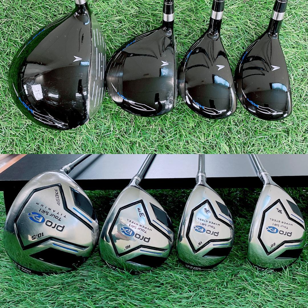PRO FX Tour SR1 メンズ ゴルフクラブ セット 12本　N2210