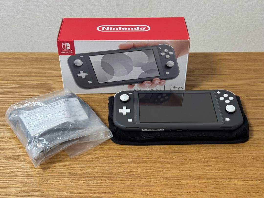 【美品/おまけ付】Nintendo Switch Lite グレー 本体
